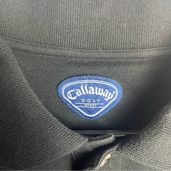 Callaway Men's Black Polo Shirt - Picture 3 of 8